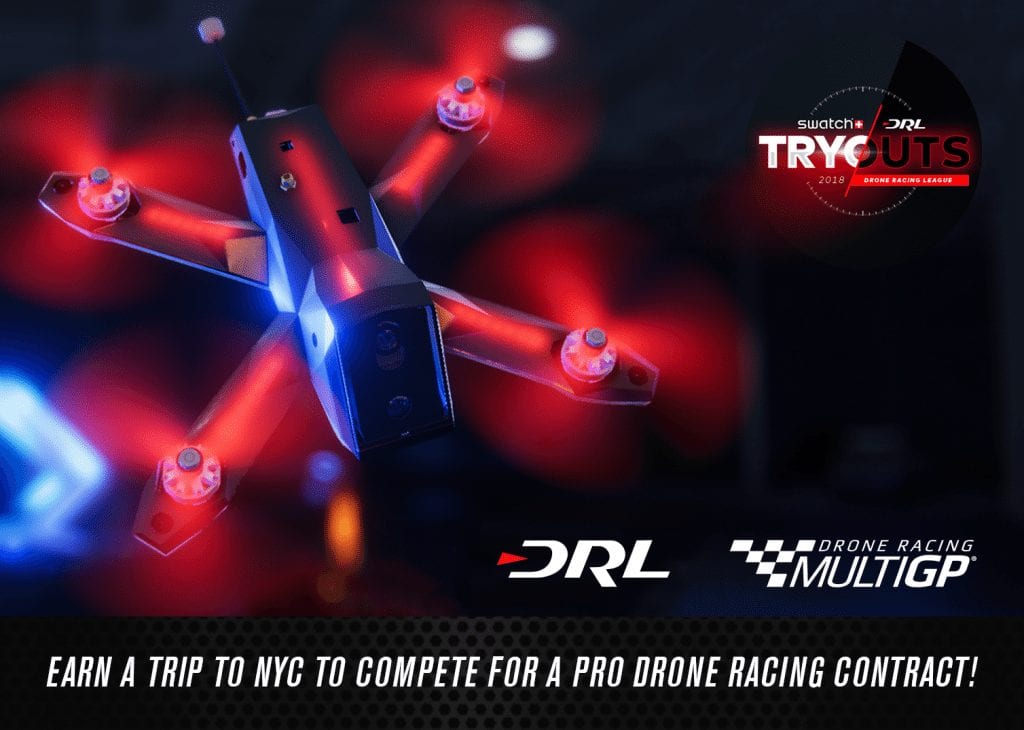 swatch drone racing league